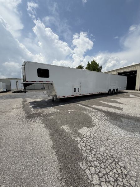 New 2025 Vintage Trailers 8.5x53 Race Trailer With Bathroom