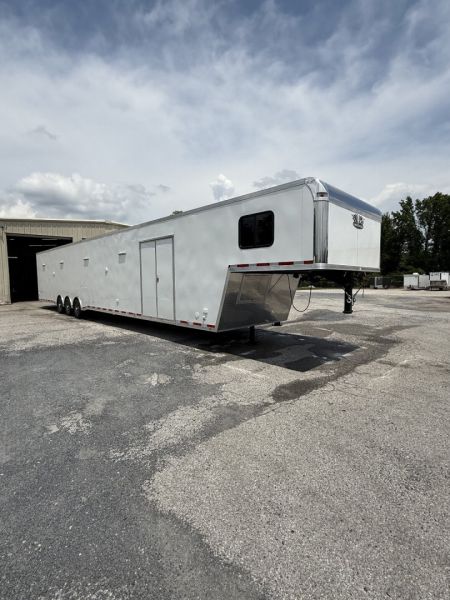 New 2025 Vintage Trailers 8.5x53 Race Trailer With Bathroom