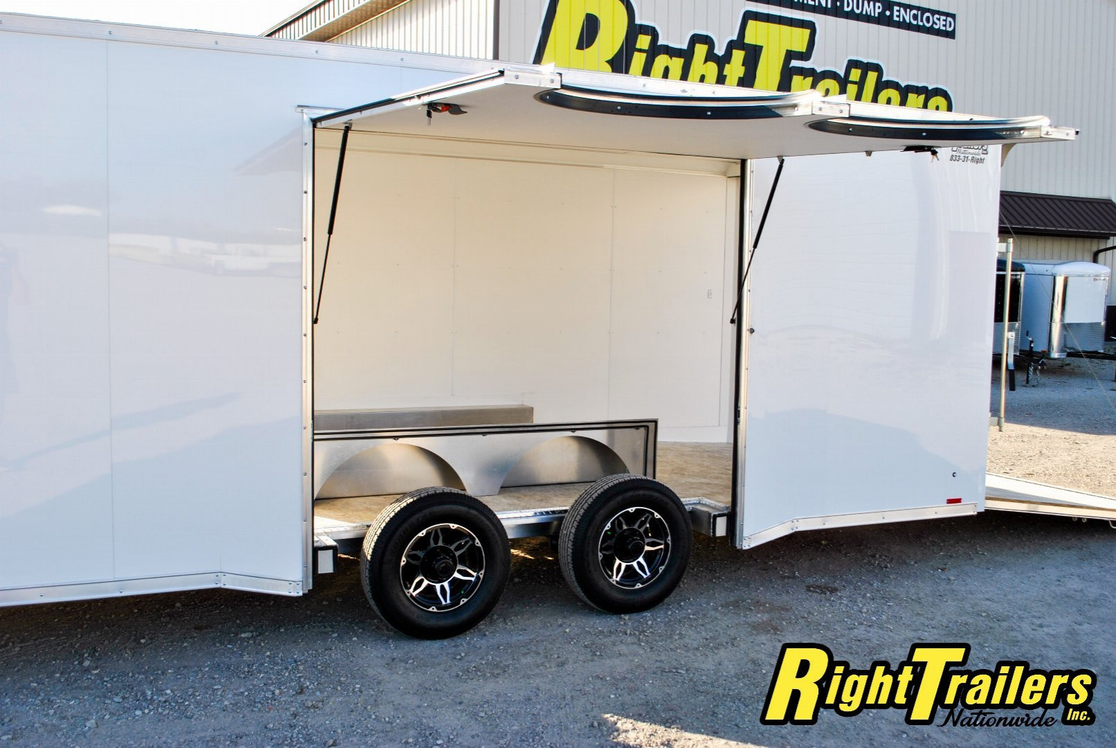 New 2025 RC Trailers 8.5X24 Race Trailer