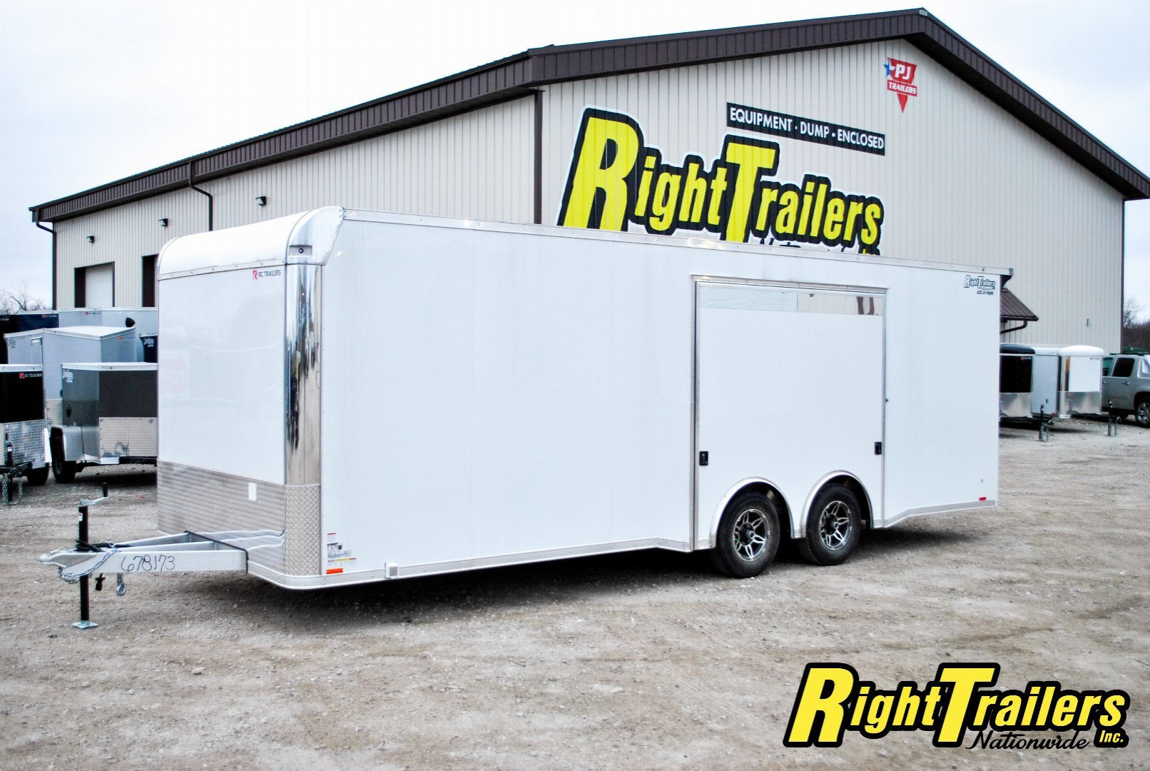 New 2025 RC Trailers 8.5X24 Race Trailer
