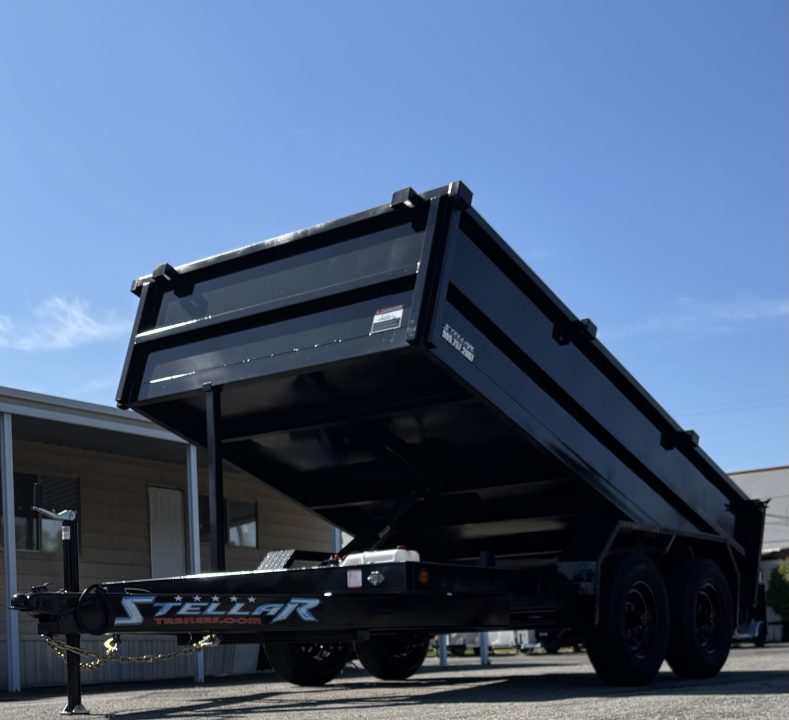 New 2027 Stellar Trailers 8x12x29 Dump Trailer