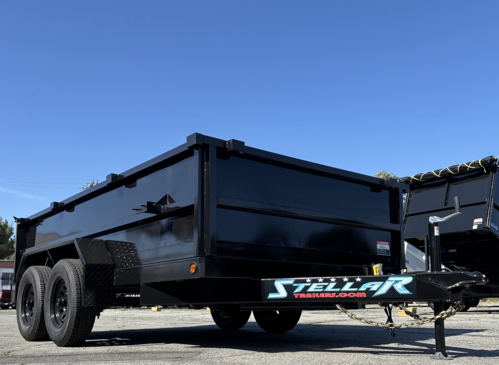New 2027 Stellar Trailers 8x12x29 Dump Trailer