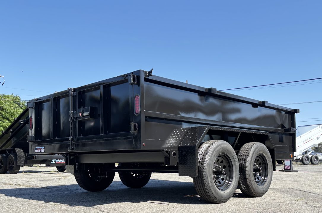 New 2027 Stellar Trailers 8x12x29 Dump Trailer