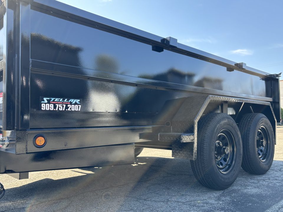 New 2027 Stellar Trailers 8x12x29 Dump Trailer
