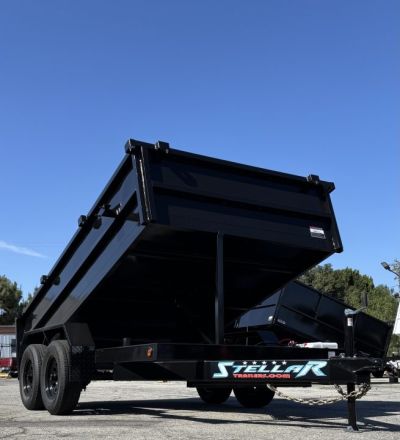 New 2027 Stellar Trailers 8x12x29 Dump Trailer