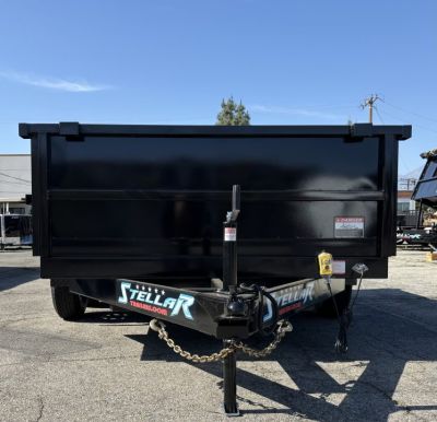 New 2027 Stellar Trailers 8x12x29 Dump Trailer
