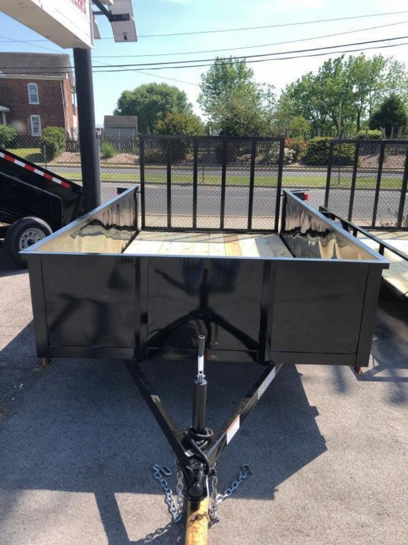 New 2026 Premier Trailers Inc. 6 x 143K SOLID SIDES Utility Trailer