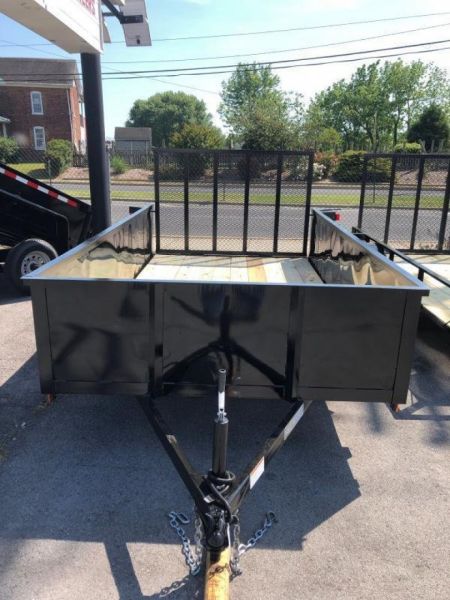 New 2026 Premier Trailers Inc. 6 x 143K SOLID SIDES Utility Trailer