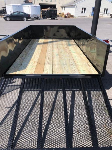 New 2026 Premier Trailers Inc. 6 x 143K SOLID SIDES Utility Trailer
