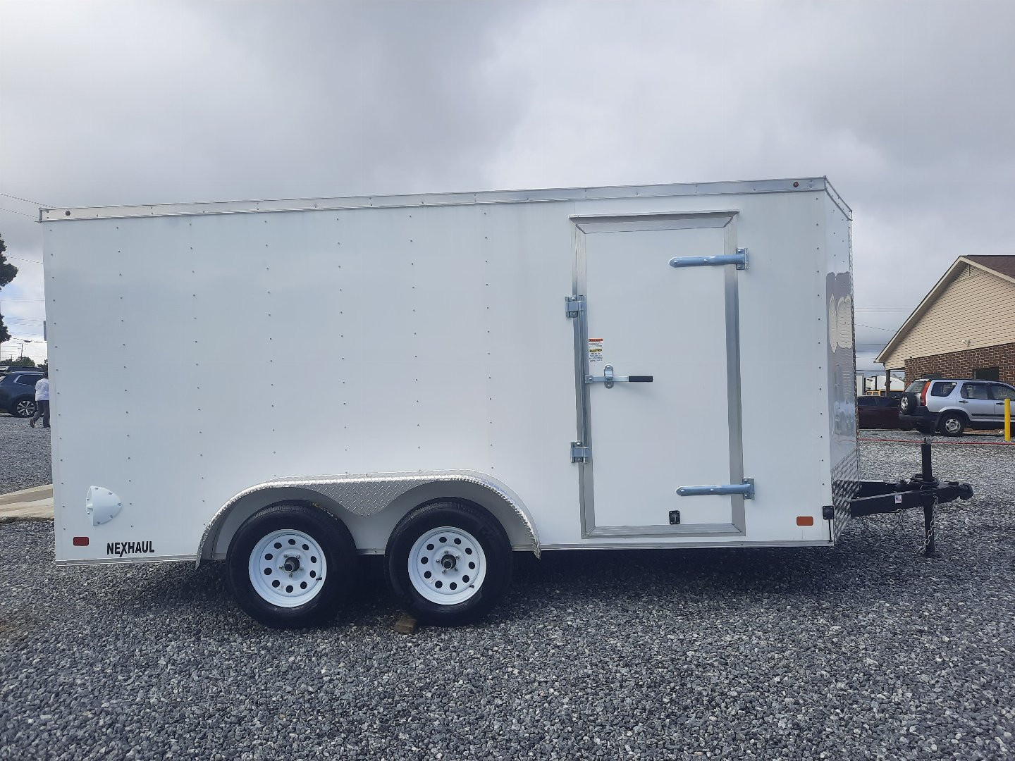 New 2025 NEXHAUL 7X14 Magnum Tandem Axle Enclosed 7K