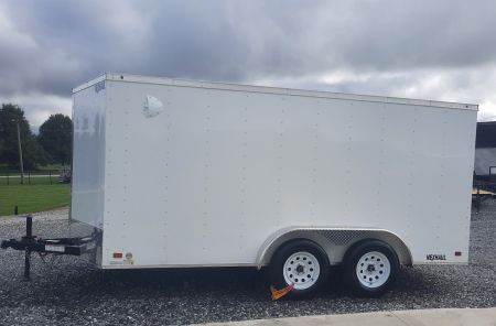 New 2025 NEXHAUL 7X14 Magnum Tandem Axle Enclosed 7K