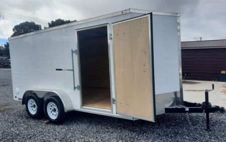 New 2025 NEXHAUL 7X14 Magnum Tandem Axle Enclosed 7K