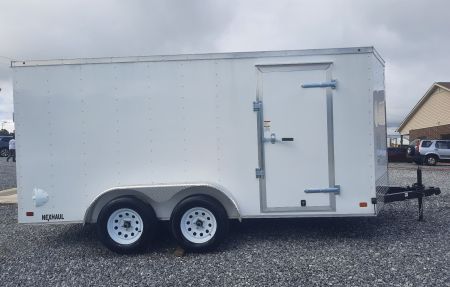 New 2025 NEXHAUL 7X14 Magnum Tandem Axle Enclosed 7K