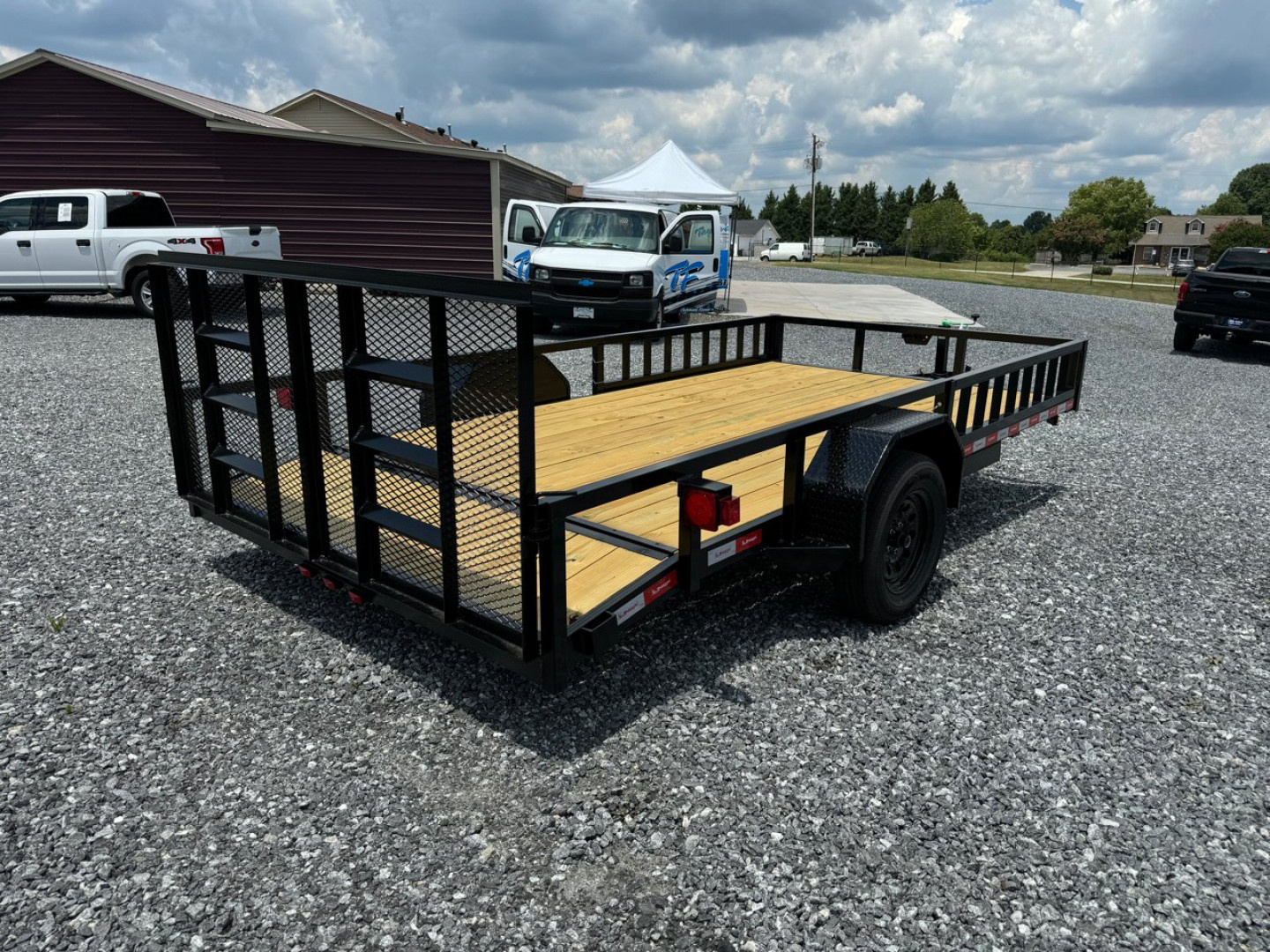 New NOLAN 7X14 ATV Style Utility Trailer 3K