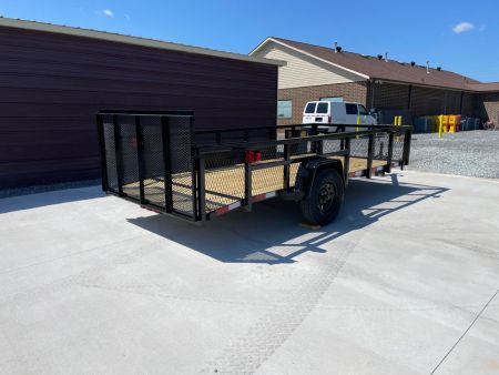 New NOLAN 6X14 Utility Trailer w/2ft Mesh Sides