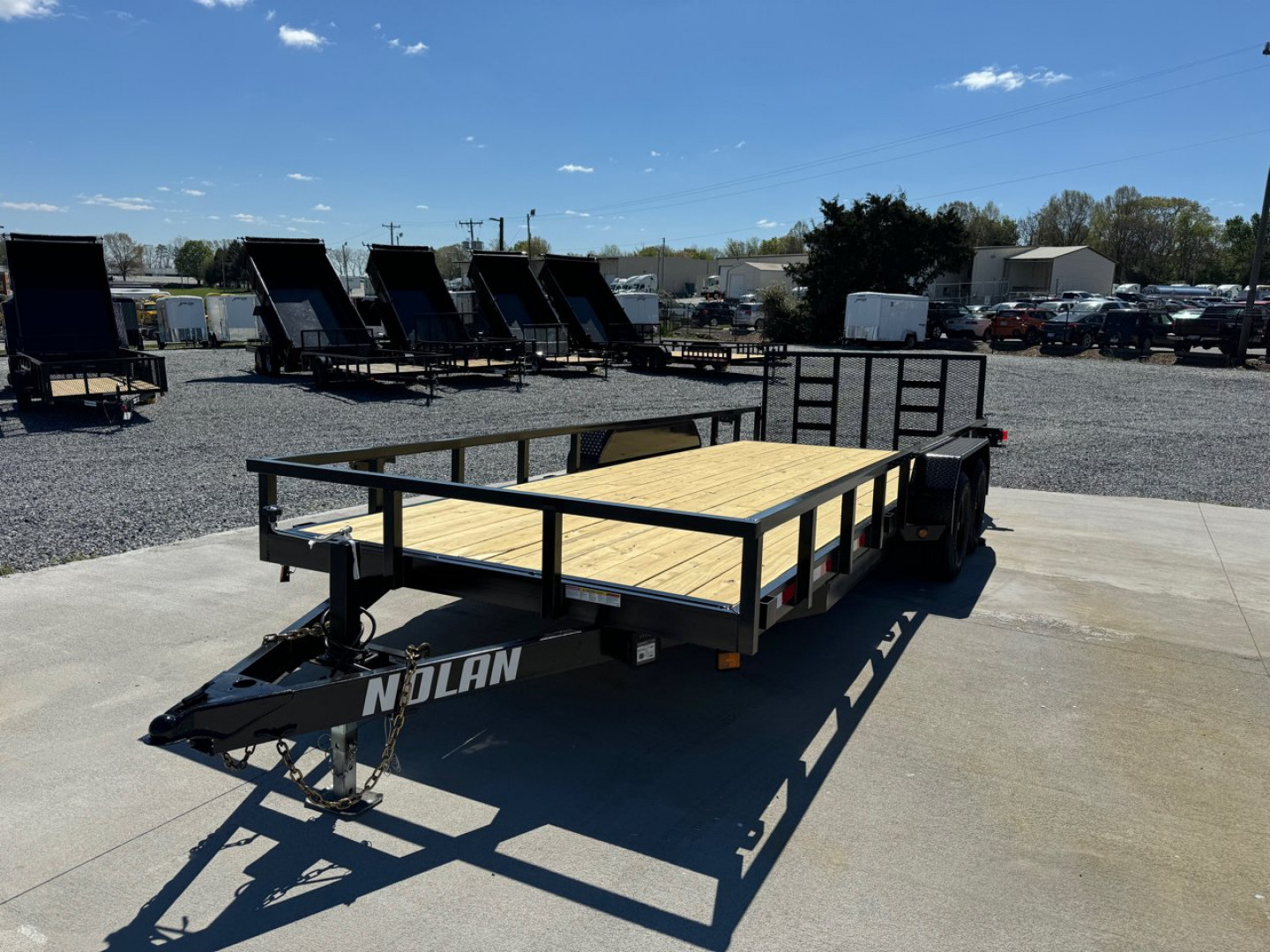 New NOLAN 7X20 Utility Trailer
