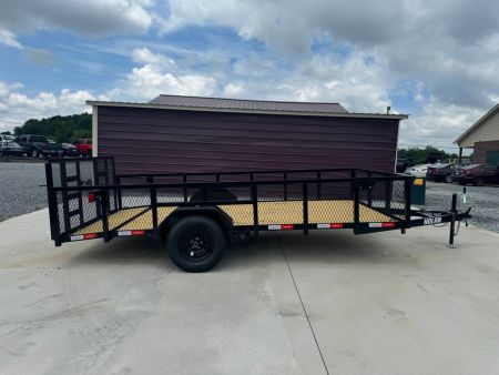 New NOLAN 7X14 Utility Trailer w/2ft Mesh Sides