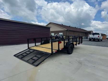 New NOLAN 7X14 Utility Trailer w/2ft Mesh Sides