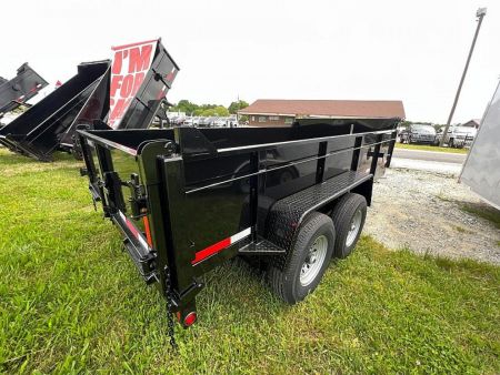 New GRATIMAX 7X14 HD Low-Pro Dump Trailer 14K
