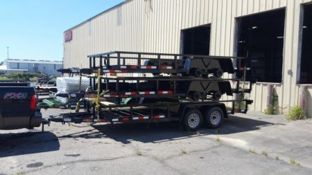 New 2026 Down 2 Earth Trailers DTE 82x16 Utility Trailer