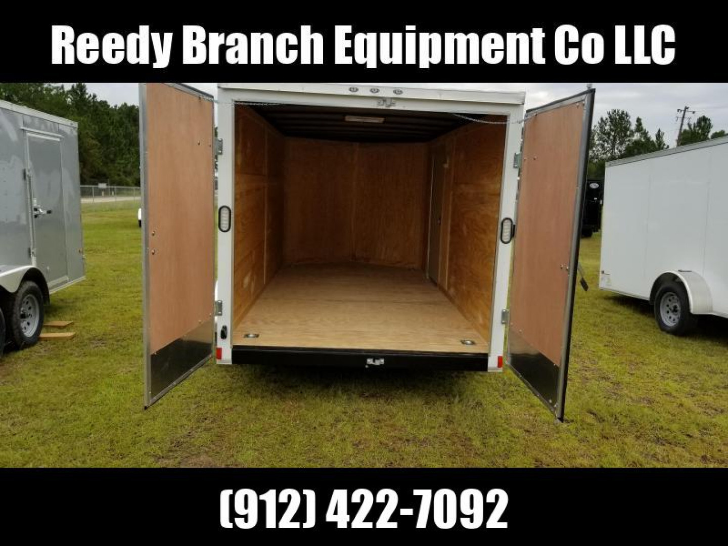 New 7x14 Barn Doors Rock Solid Cargo