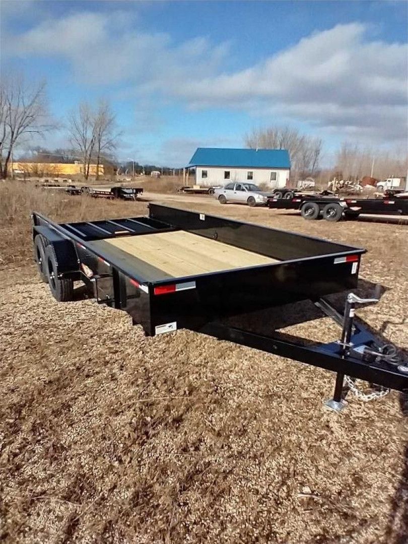 New 2021 H&H Trailers Tandem Solid side Utility Trailer