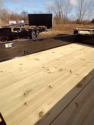 New 2021 H&H Trailers Tandem Solid side Utility Trailer