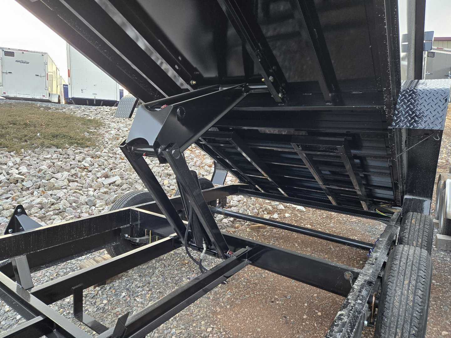 New 7 x 14 Big Tex NOMAD 14LX Low Pro Dump Trailer, 14k GVWR ***Scissor Hoist Lift w/Power Up, Power Down & Gravity Down