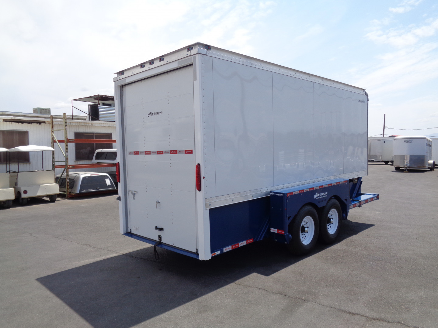 New 2025 Air Tow * E16- XL * 16Ft Enclosed Drop Deck Trailer
