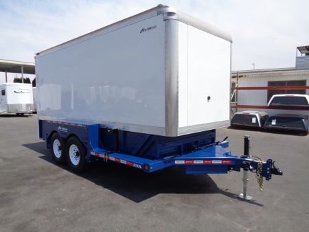 New 2025 Air Tow * E16- XL * 16Ft Enclosed Drop Deck Trailer