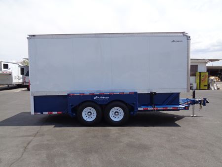 New 2025 Air Tow * E16- XL * 16Ft Enclosed Drop Deck Trailer