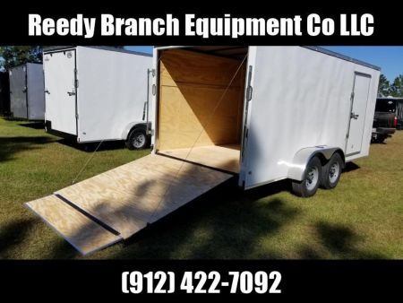 New 7x16 w/ 5200lb Axles Rock Solid Cargo