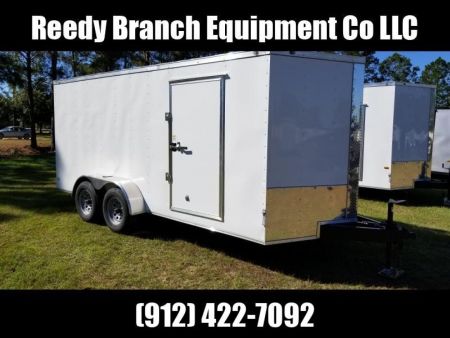 New 7x16 w/ 5200lb Axles Rock Solid Cargo