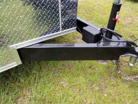 New 7x16 Black -Rock Solid Cargo Enclosed Trailer