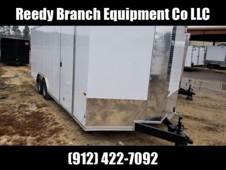New 8.5x20 3500lb Enclosed Car Hauler Rock Solid Cargo