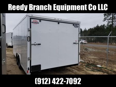 New 8.5x20 5200lb Enclosed Car Hauler Rock Solid Cargo