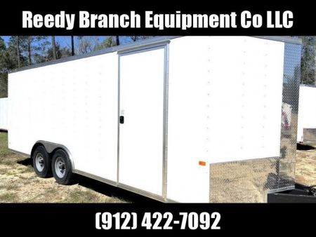 New 8.5x20 5200lb Enclosed Car Hauler Rock Solid Cargo