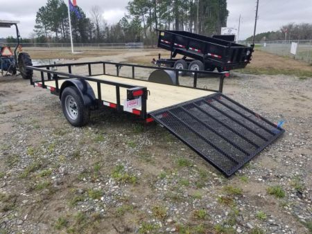 New 2026 Down 2 Earth Trailers 76x14 DTE Utility Trailer