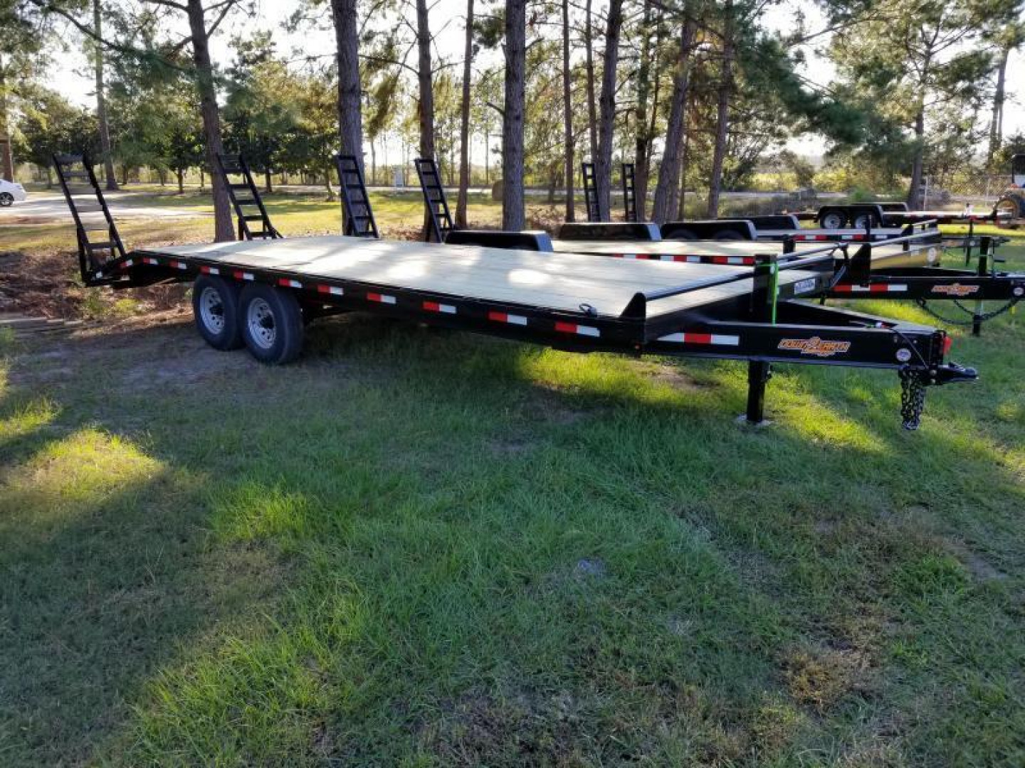 New 102"x24' Deckover Down to Earth Equipment Trailer (14K GVWR)