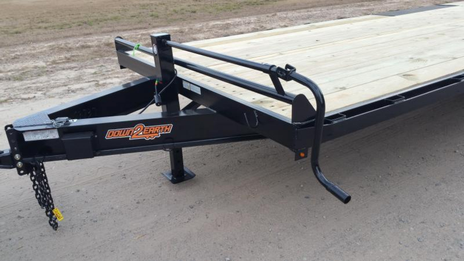 New 102"x24' Deckover Down to Earth Equipment Trailer (14K GVWR)