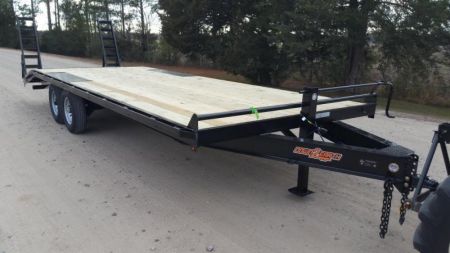New 102"x24' Deckover Down to Earth Equipment Trailer (14K GVWR)
