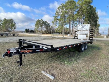 New 102"x24' Deckover Down to Earth Equipment Trailer (14K GVWR)