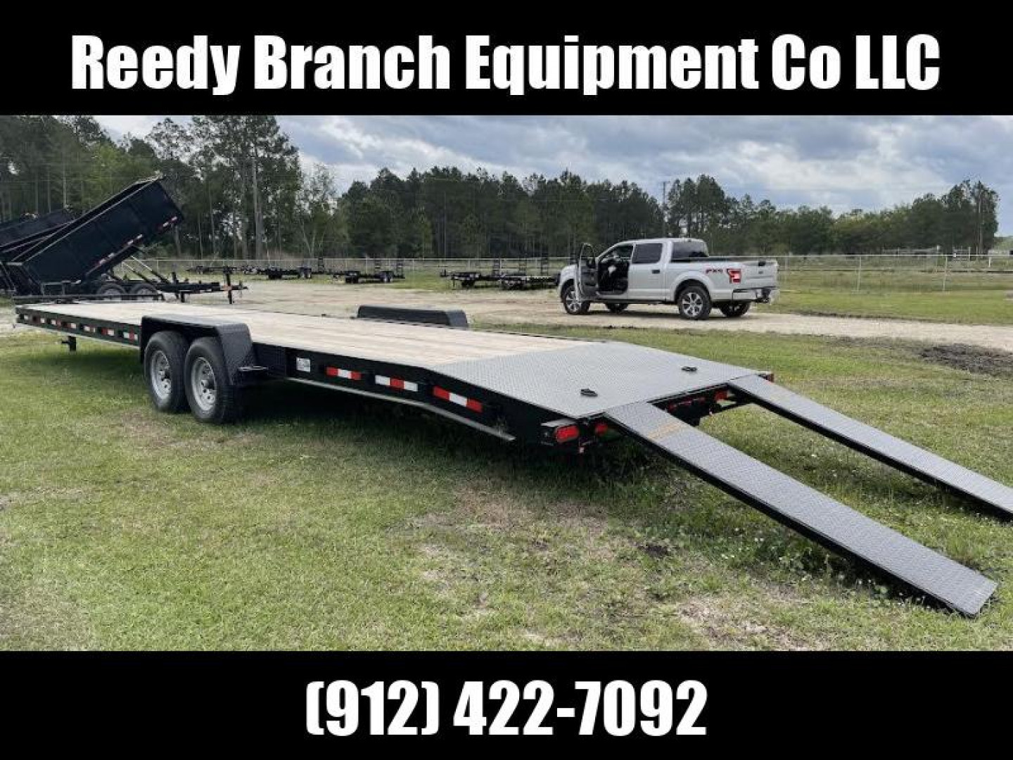 New 2026 Down 2 Earth Trailers 82"x34' wood deck. Car Hauler