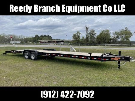 New 2026 Down 2 Earth Trailers 82"x34' wood deck. Car Hauler