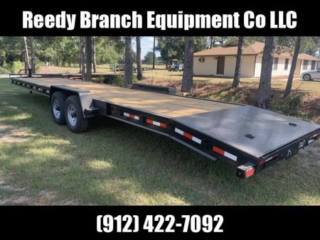 New 2026 Down 2 Earth Trailers 82"x34' wood deck. Car Hauler