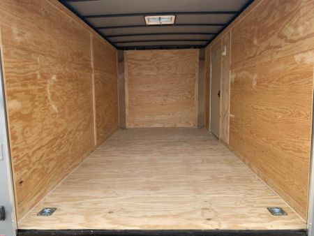 New 7x14 Silver Frost Flat Nose. Build your Custom Trailer with Flat Nose for no extra charge!