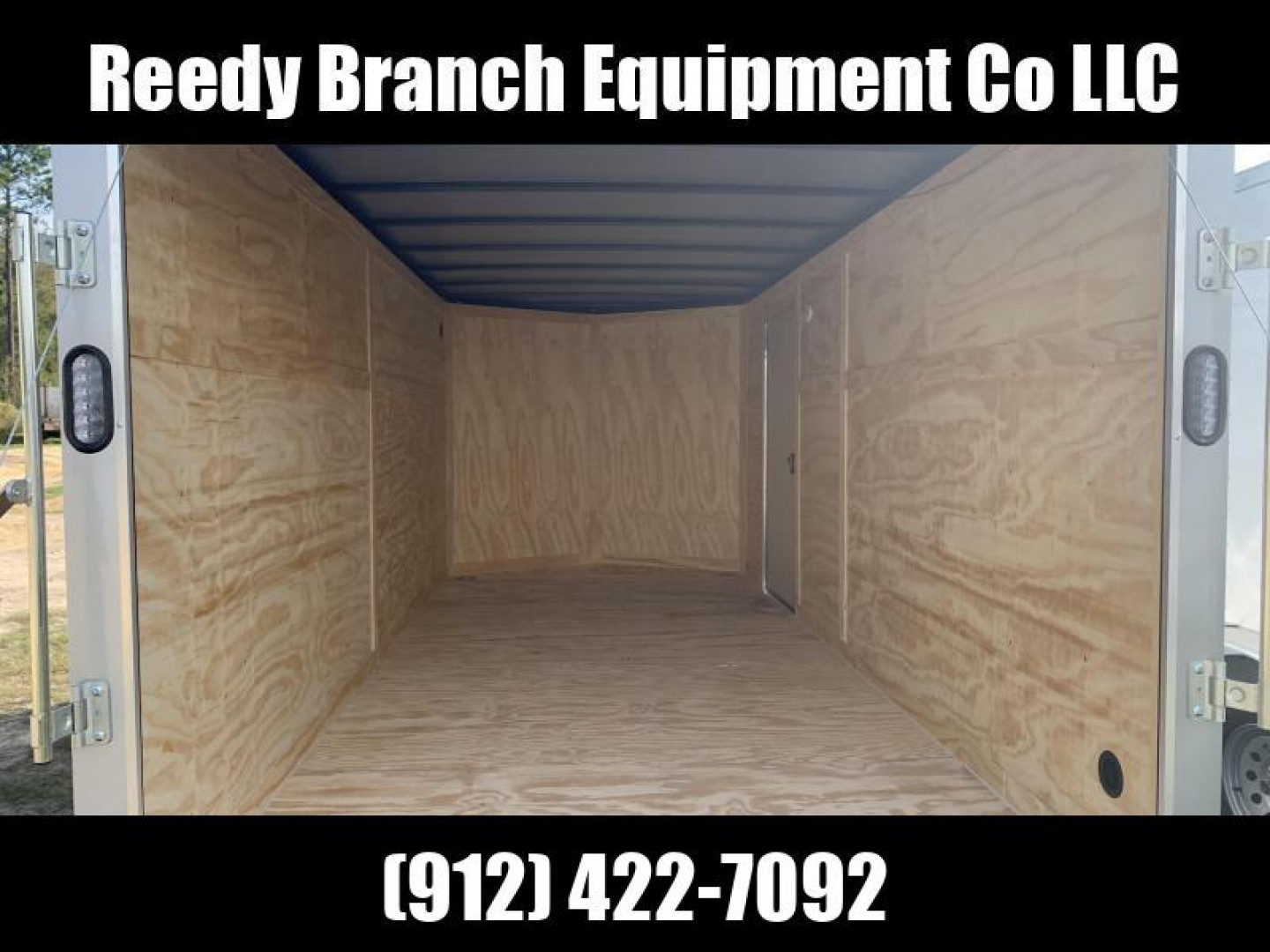 New 7x16 Silver Rock Solid Cargo Enclosed Trailer 7000GVWR