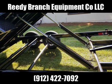 New 2027 Down 2 Earth Trailers 7x16 dump 4' sides Dump Trailer