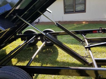 New 2027 Down 2 Earth Trailers 7x16 dump 2' sides Dump Trailer