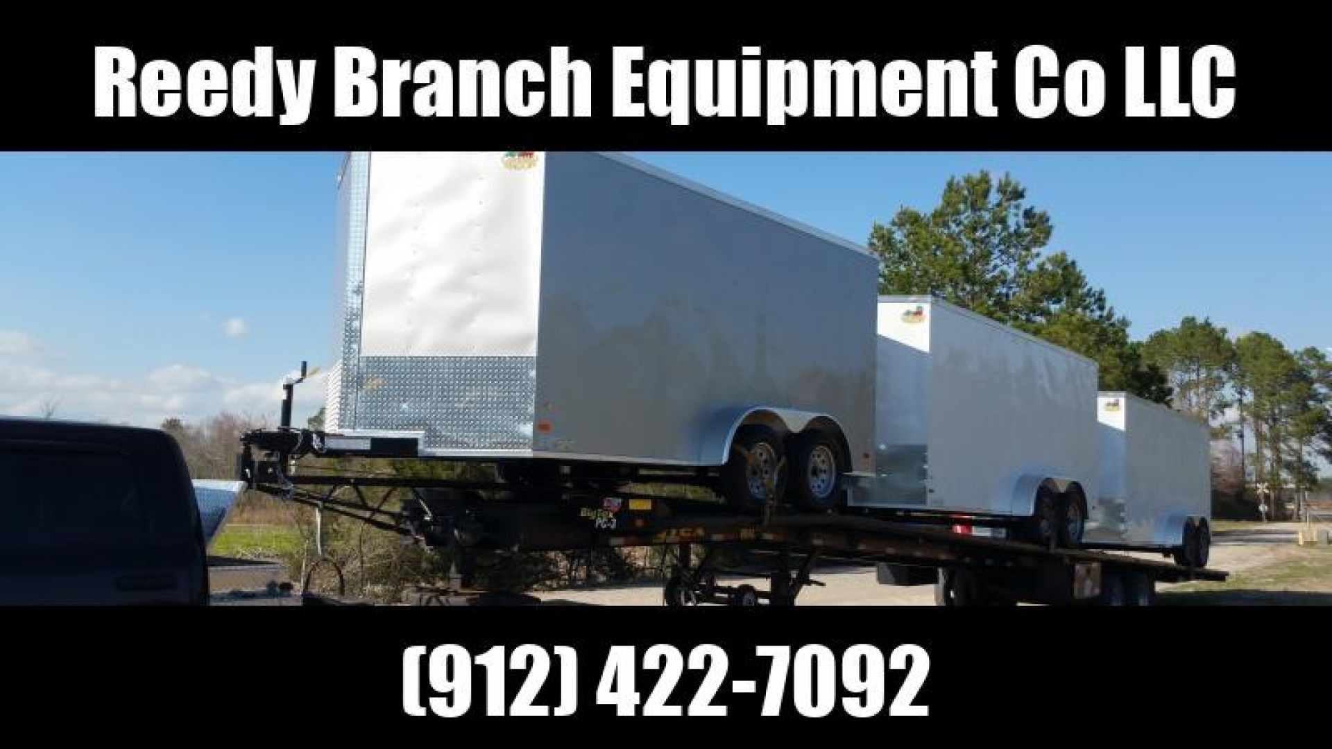 New 6x12 Barn Doors Rock Solid Cargo Enclosed Trailer